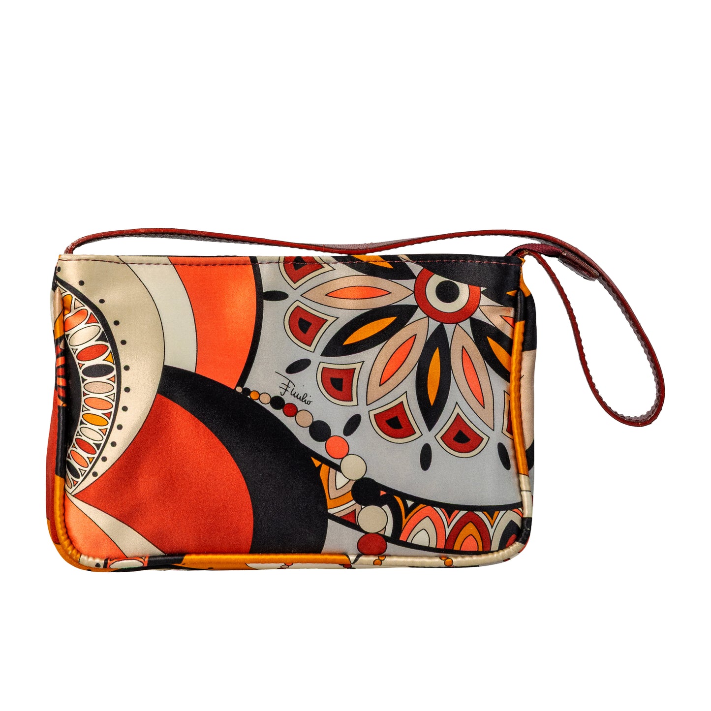 Emilio Pucci Satin Shoulder Bag