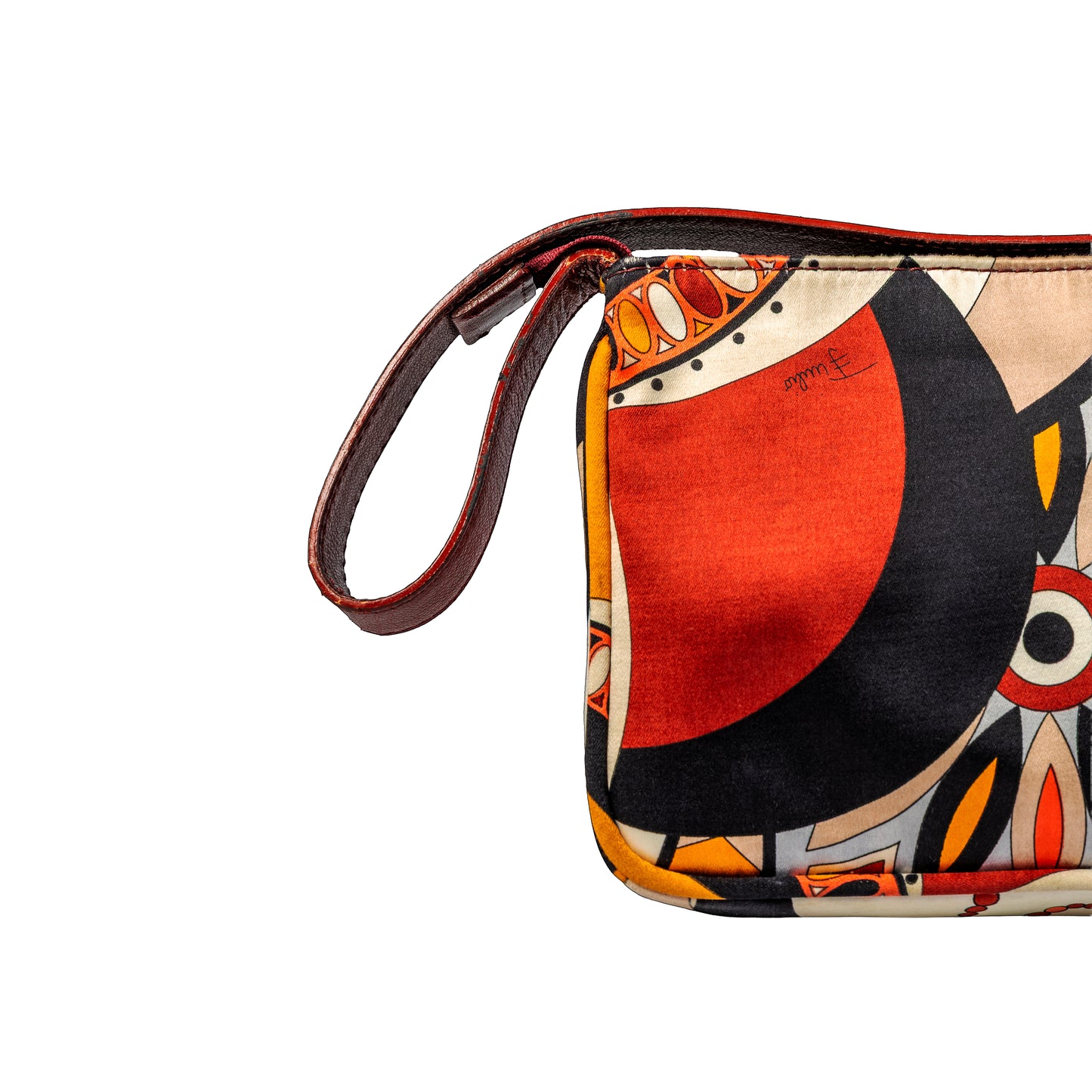 Emilio Pucci Satin Shoulder Bag