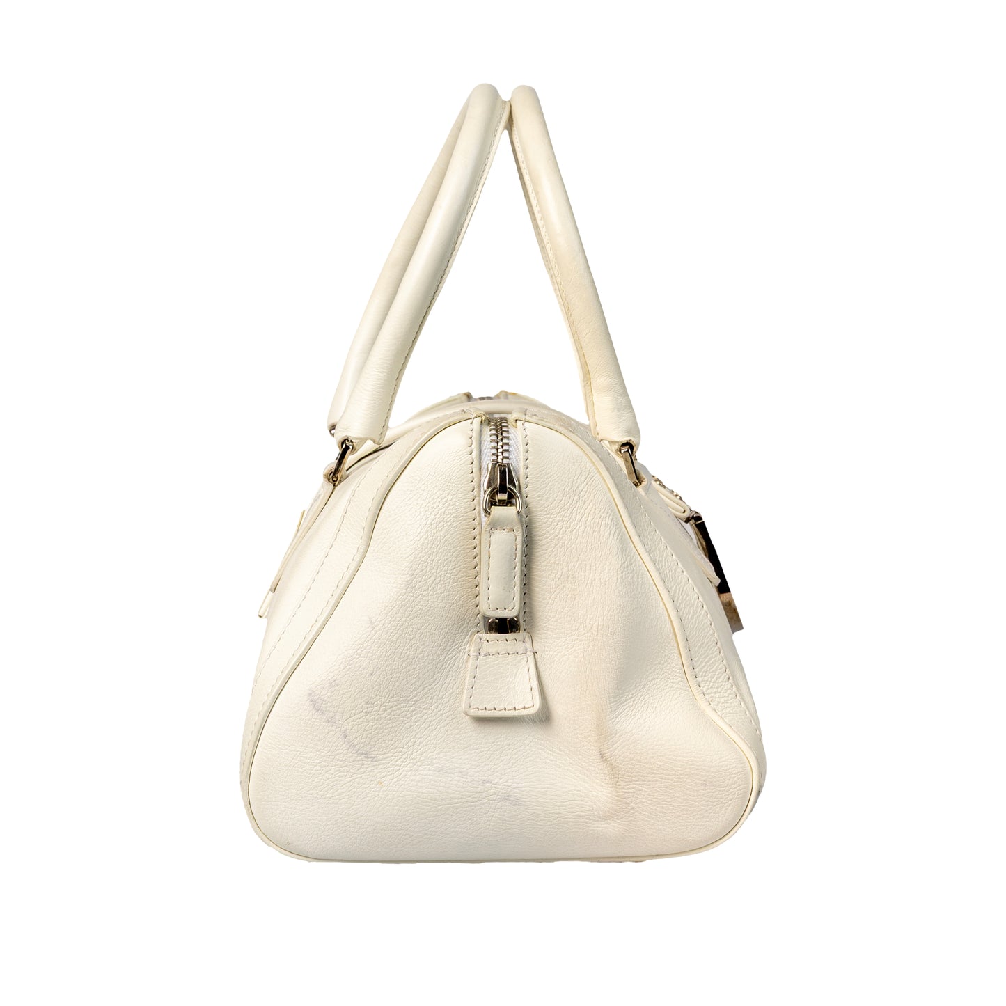 White Dior Duffle Bag