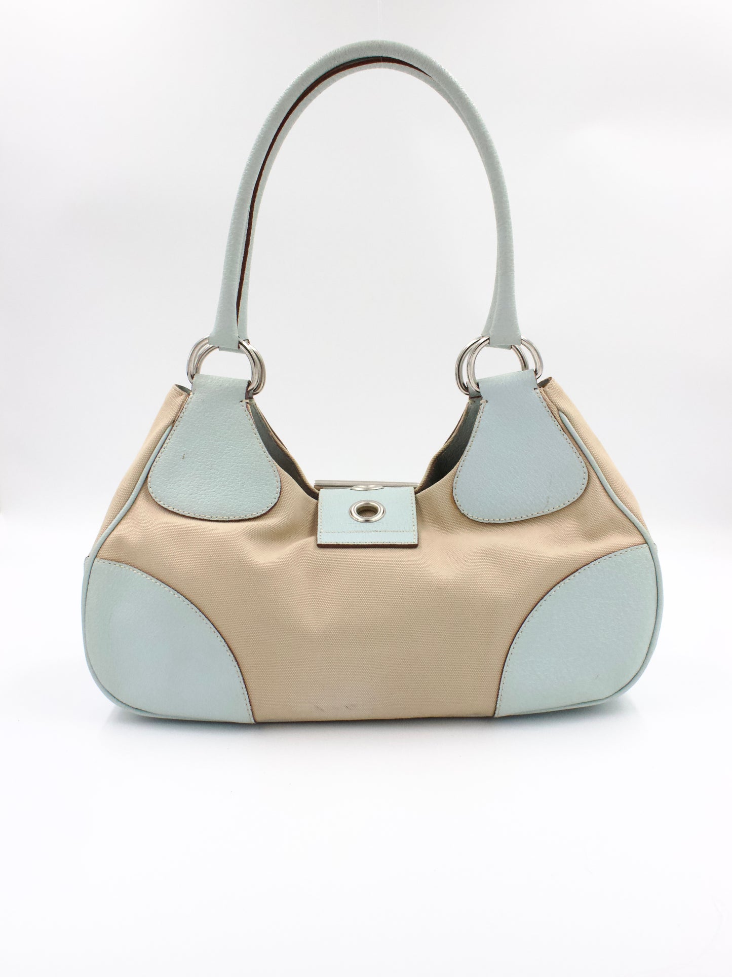 Prada Two Toned Shoulder Bag