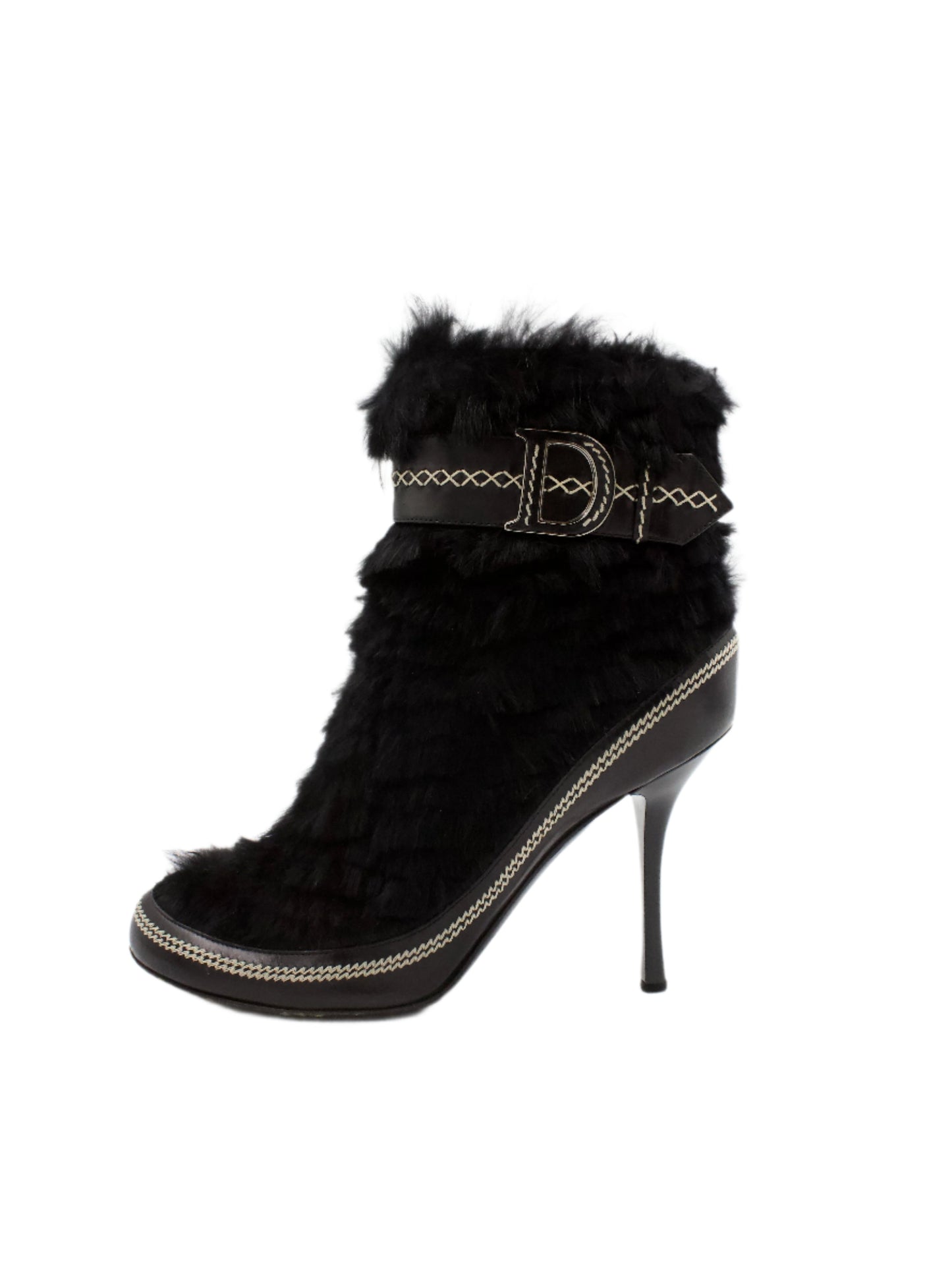 Christian Dior Fur Boots