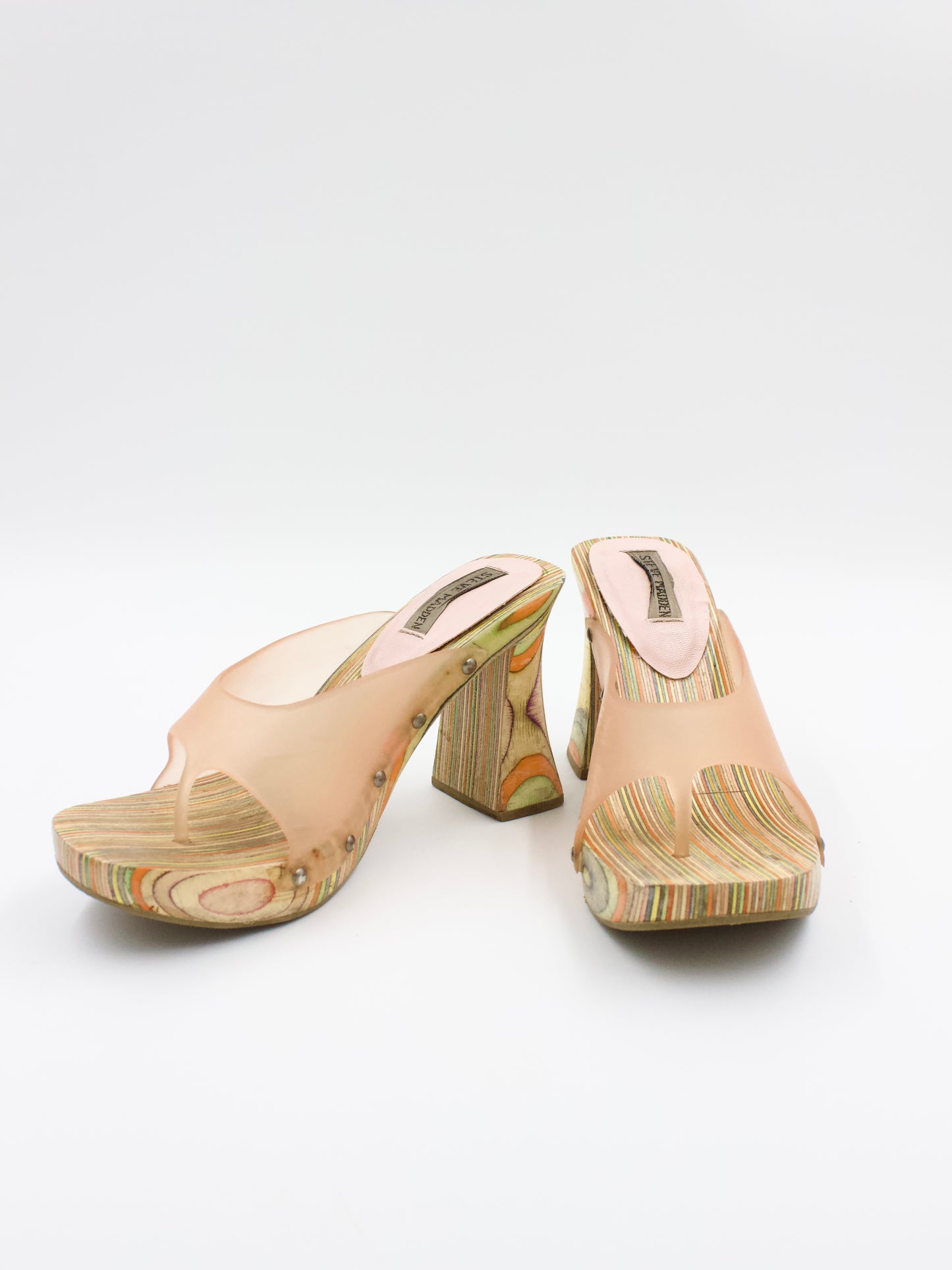 Steve Madden Wooden Heels
