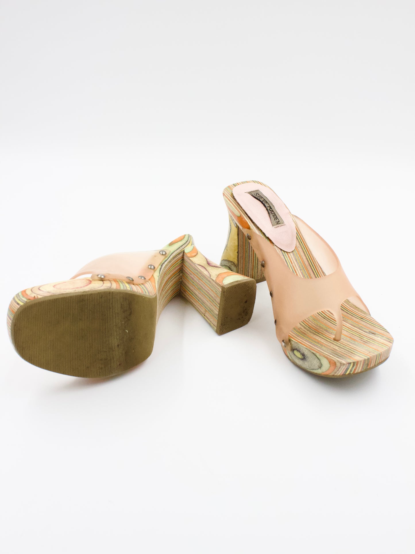 Steve Madden Wooden Heels