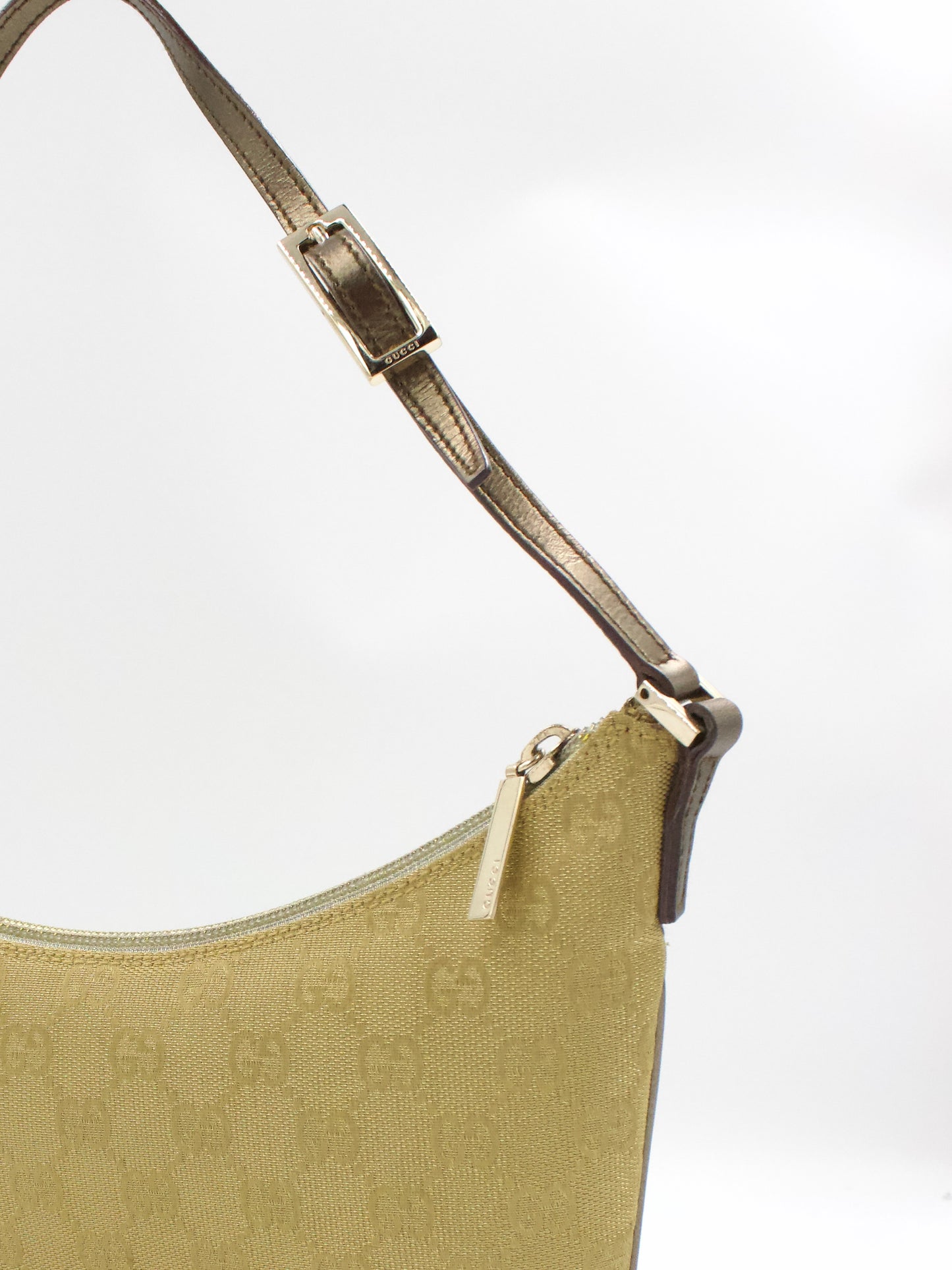 Gucci Gold Monogram Bag