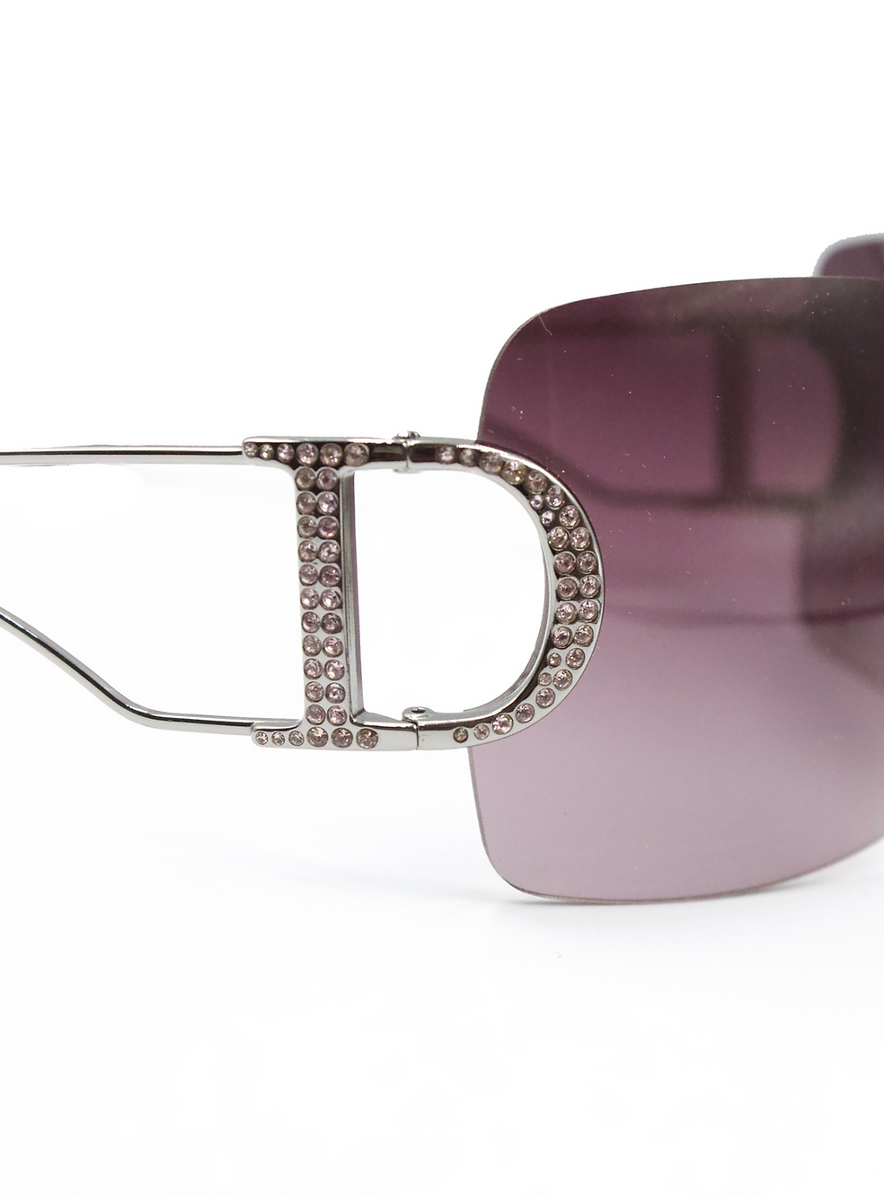 Dior Purple "Diorly" Sunglasses