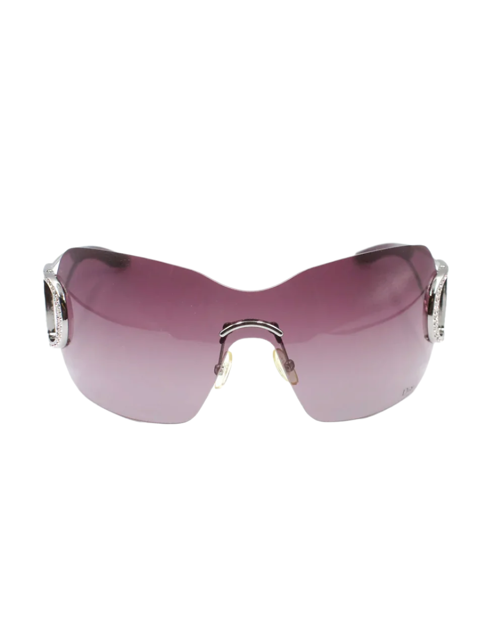 Dior Purple "Diorly" Sunglasses