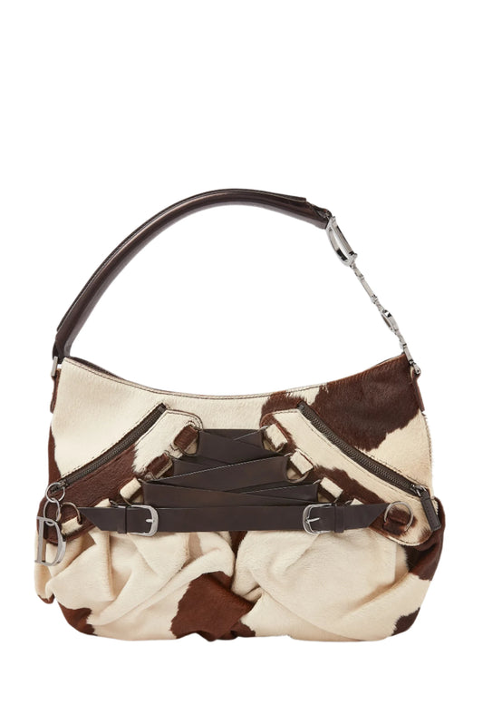Dior Corset Cow Print Bag